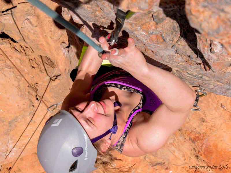 Kalymnos rock climbing