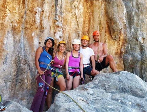 Kalymnos beginners climbing course