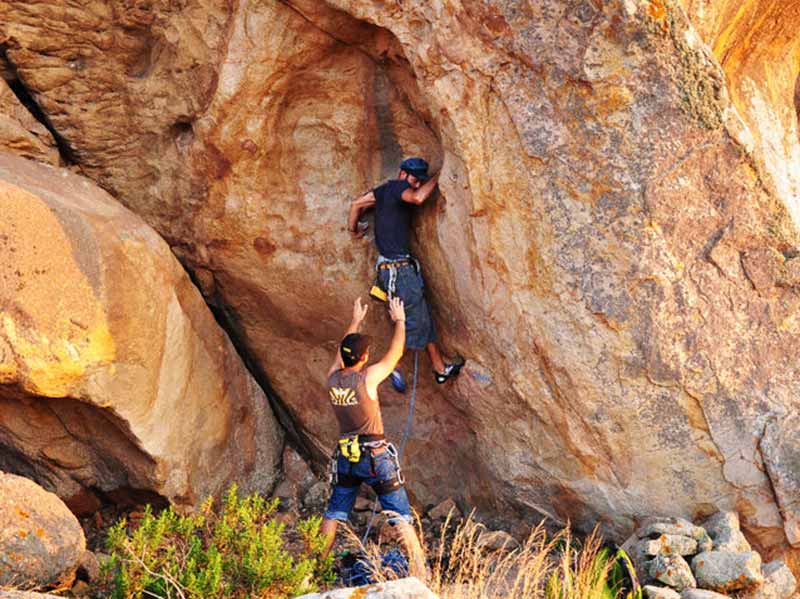 cyprus rock climbing