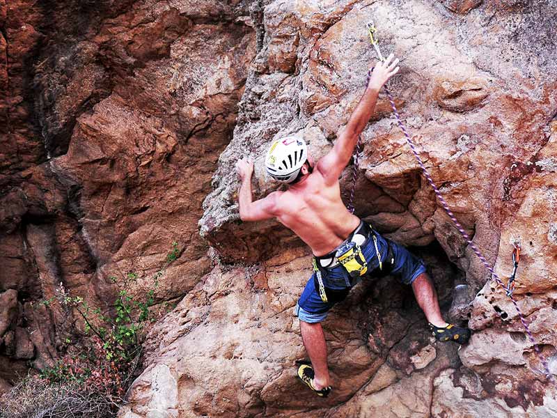 cyprus rock climbing