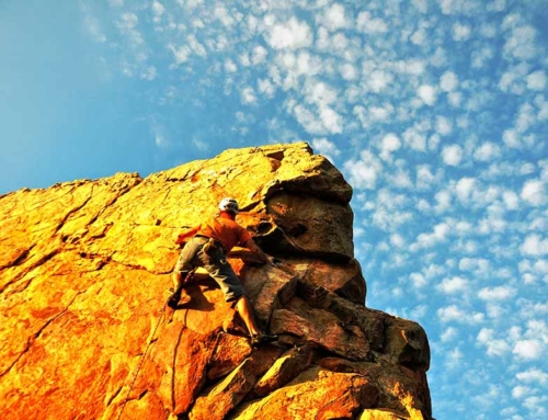 Cyprus rock climbing