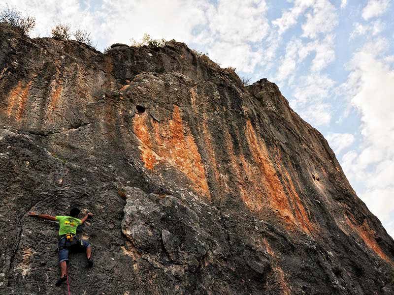 cyprus rock climbing