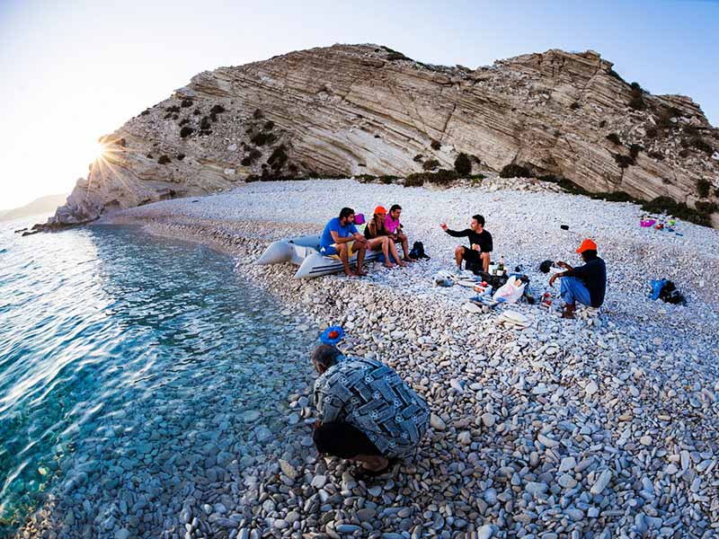 Kalymnos rock climbing