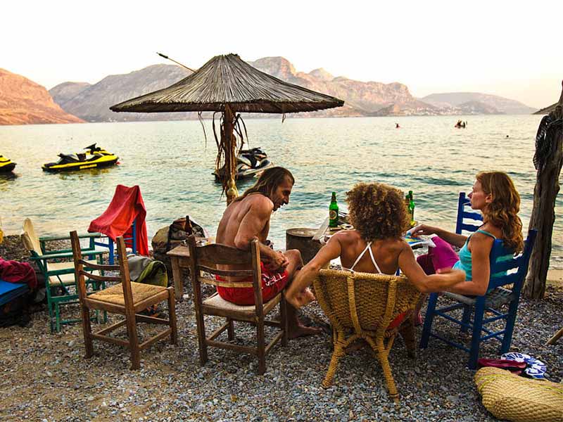 Kalymnos rock climbing