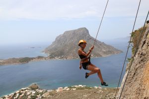 Kalymnos climbing course